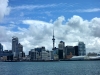 Skyline von Auckland vom Schiff aus